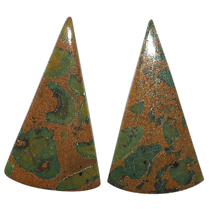 Natural Bamboo Jasper 16.2x28.9x3.5 mm Fancy Shape Polished Gemstone LS99-010619