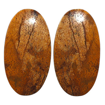 Natural Root Plume Agate 14.2x26.15x4.5 mm Oval Shape Polished Gemstone LS99-010621