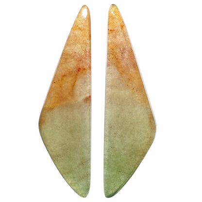 Natural Texas Moss Agate 10.8x39.1x3.5 mm Fancy Shape Polished Gemstone LS99-010622