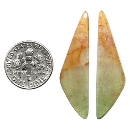 Natural Texas Moss Agate 10.8x39.1x3.5 mm Fancy Shape Polished Gemstone LS99-010622