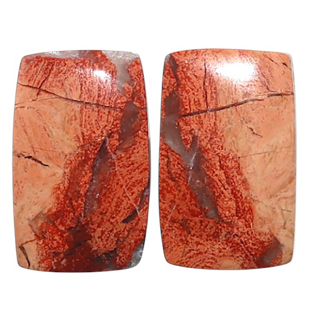 Natural Snake Skin Jasper 11.2x18.2x4.5 mm Baguette Shape Polished Gemstone LS99-010649