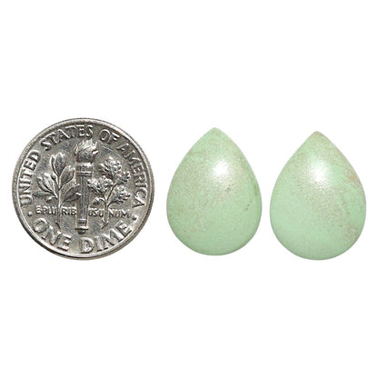 Natural Utah Variscite 12x16x3.5 mm Pear Shape Polished Gemstone LS99-09485