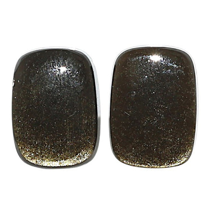 Natural Silver Obsidian 10.1x14x4.3 mm Cushion Shape Polished Gemstone LS99-09519