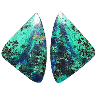Natural Azurite 15.2x24x3.5 mm Fancy Shape Polished Gemstone LS99-09541