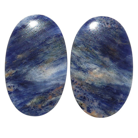 Natural Sodalite 15.2x24.6x4 mm Oval Shape Polished Gemstone LS99-09548