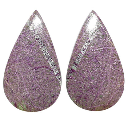 Natural Purpurite 15.1x26.3x4 mm Pear Shape Polished Gemstone LS99-09549
