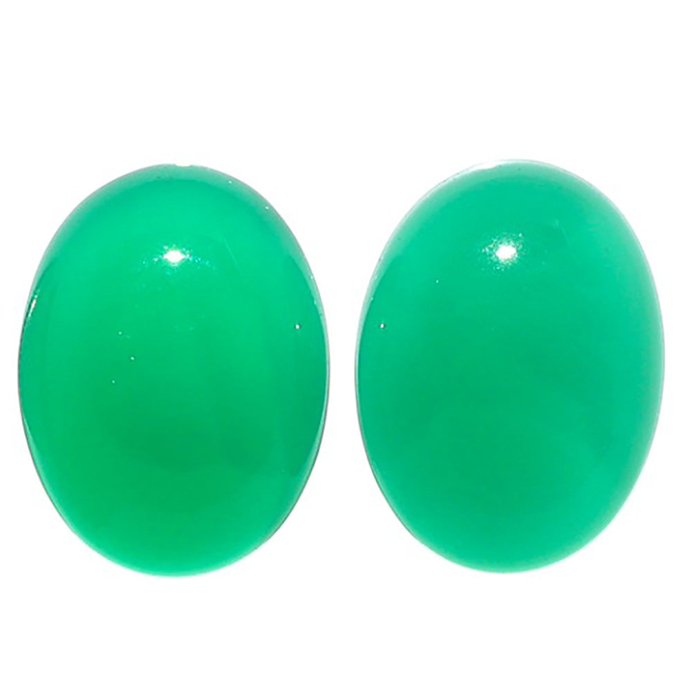 Natural Green Aventurine 14.8x19.6x6.3 mm Oval Shape Polished Gemstone LS99-09566