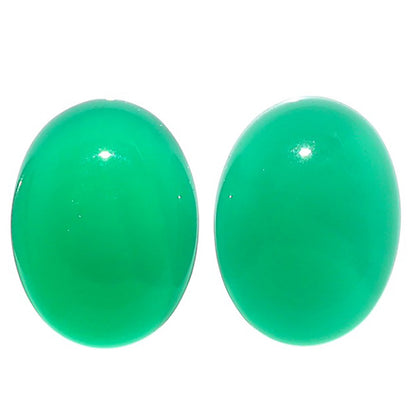 Natural Green Aventurine 14.8x19.6x6.3 mm Oval Shape Polished Gemstone LS99-09566