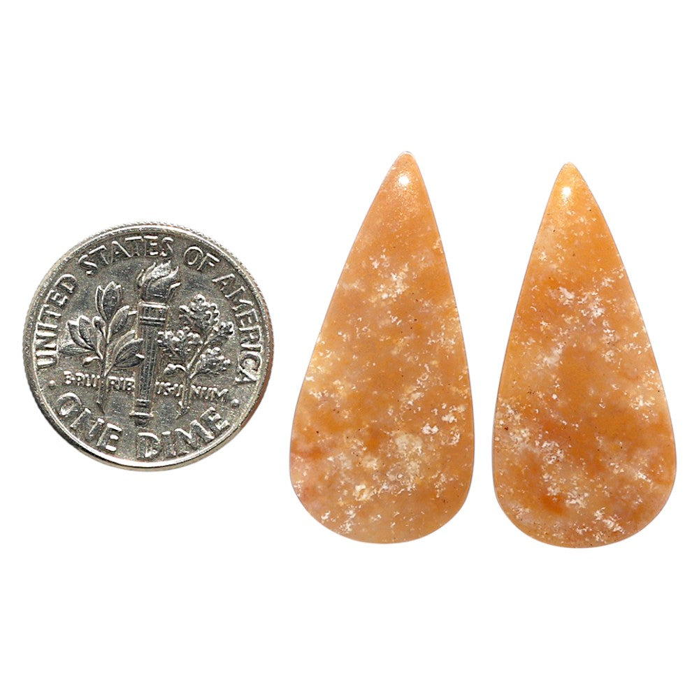 Natural Red Moss Agate 13.1x27.75x4.3 mm Pear Shape Polished Gemstone LS99-09612