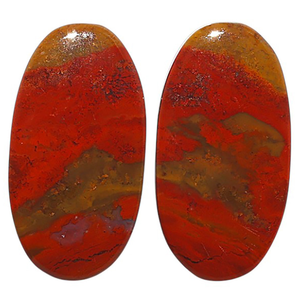 Natural Rare Cady Mountain Agate 13.6x26x4.5 mm Oval Shape Polished Gemstone LS99-09618
