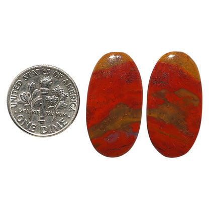 Natural Rare Cady Mountain Agate 13.6x26x4.5 mm Oval Shape Polished Gemstone LS99-09618