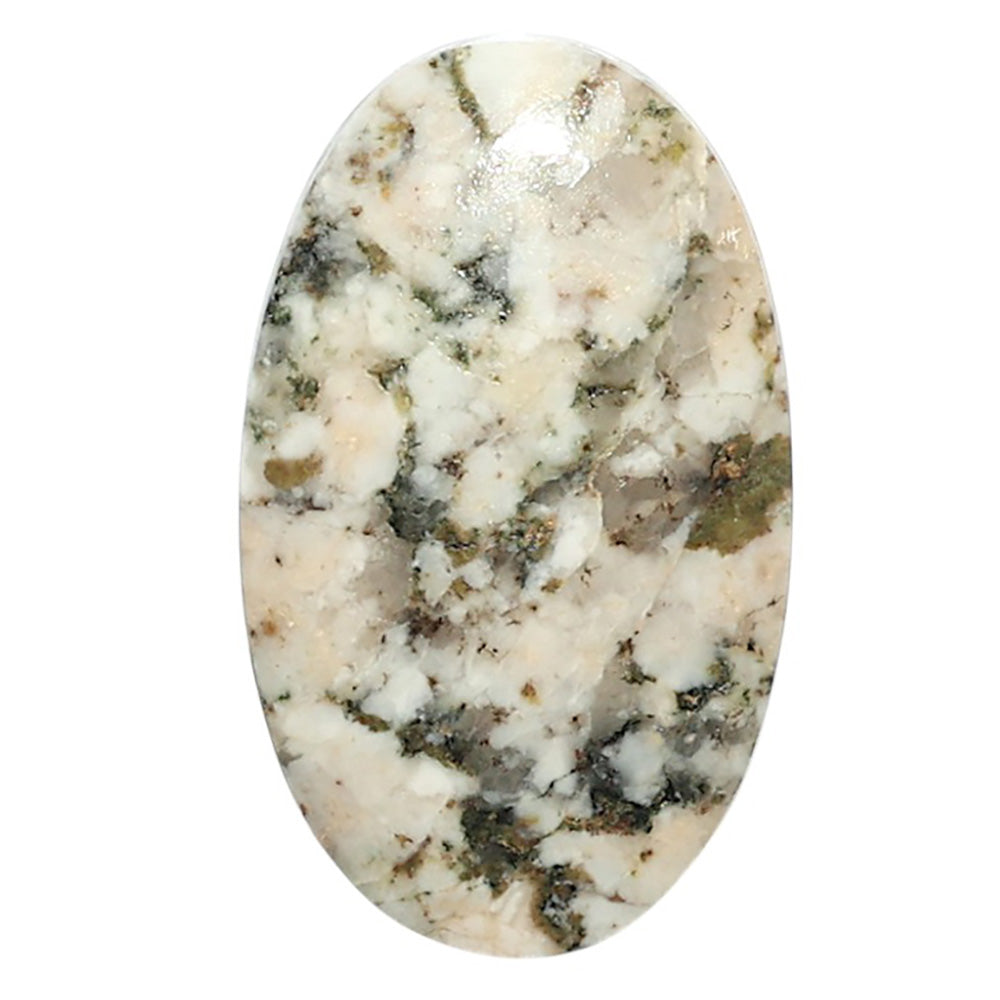 Natural Tree Weed Moss Agate 16x26.6x4 mm Oval Shape Polished Gemstone LS99-09630
