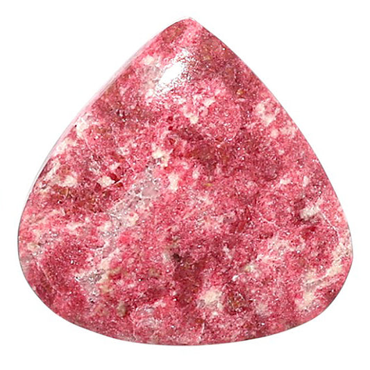 Natural Pink Thulite 20.1x20.5x4 mm Heart Shape Polished Gemstone LS99-09667