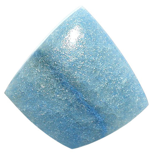 Natural Angelite 23.6x23.6x4.5 mm Fancy Shape Polished Gemstone LS99-09668