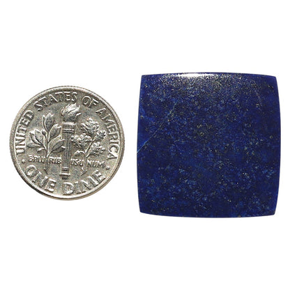 Natural Lapis Lazuli 22.5x22.5x2.3 mm Cushion Shape Polished Gemstone LS99-09683