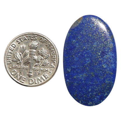 Natural Lapis Lazuli 17.5x29.6x2.3 mm Oval Shape Polished Gemstone LS99-09692