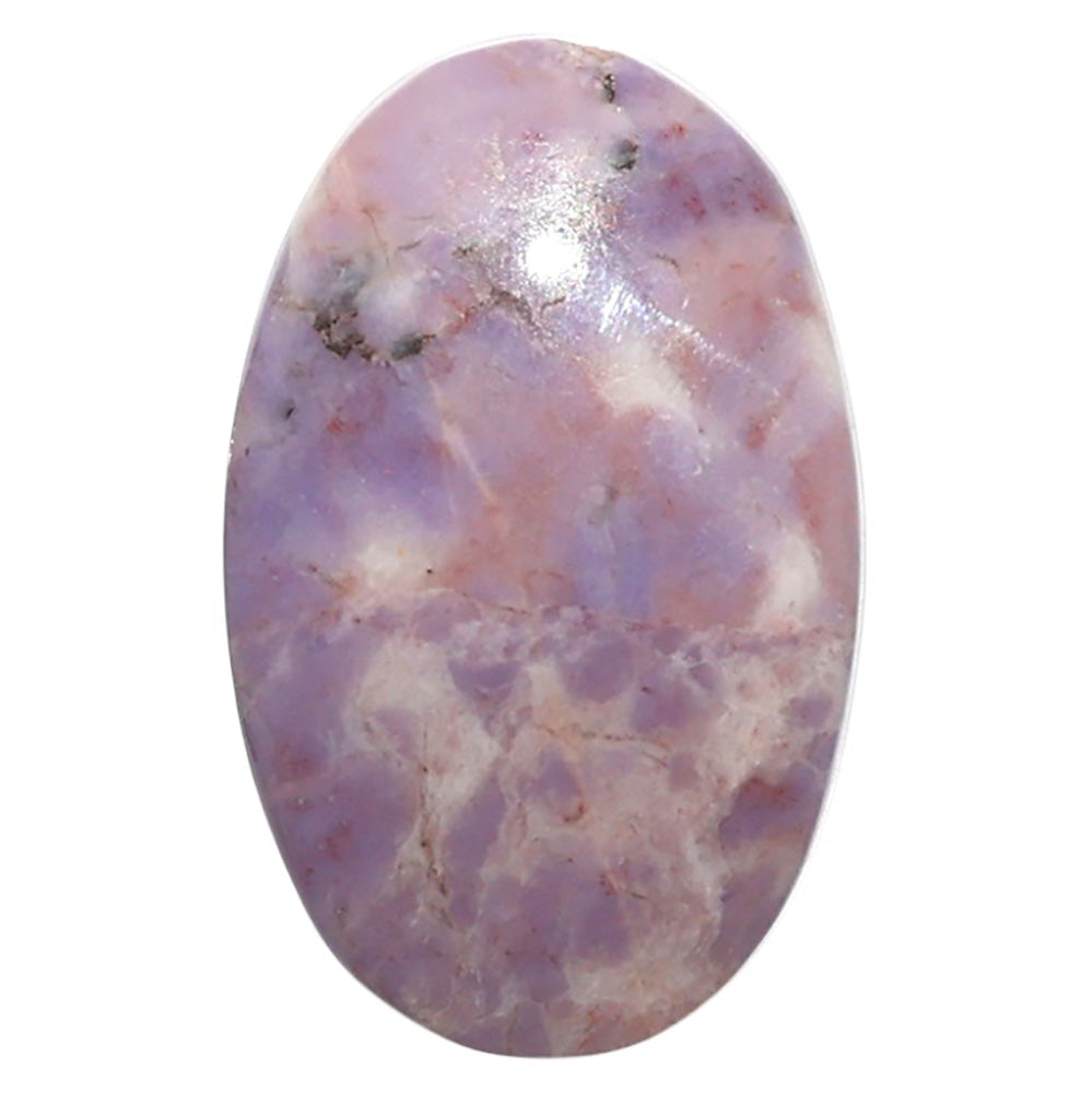 Natural Lavender Jade 17.4x27.9x5.5 mm Oval Shape Polished Gemstone LS99-09702