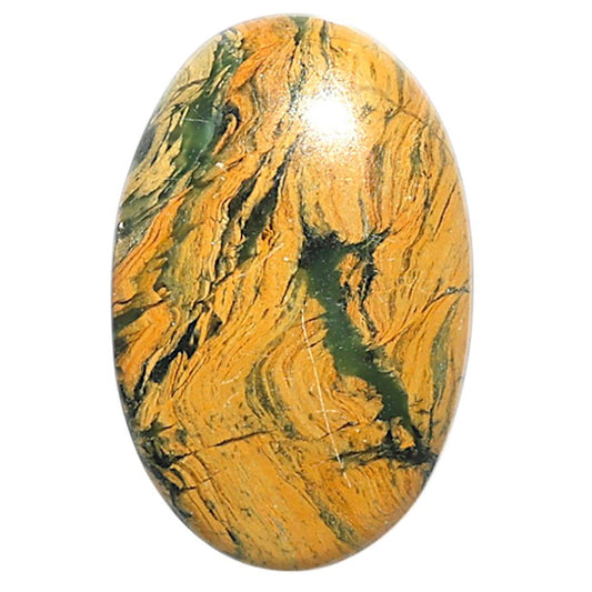 Natural Mariposite 15.8x24.3x4.3 mm Oval Shape Polished Gemstone LS99-09706