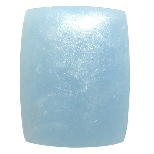 Natural Angelite 18.1x23.35x5.5 mm Cushion Shape Polished Gemstone LS99-09716