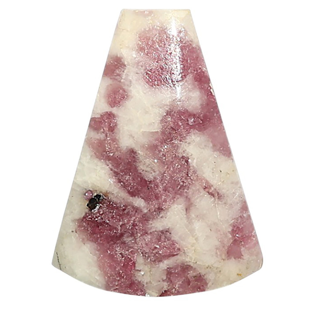 Natural Pink Tourmaline in Quartz 18.2x24.65x4.3 mm Fancy Shape Polished Gemstone LS99-09717