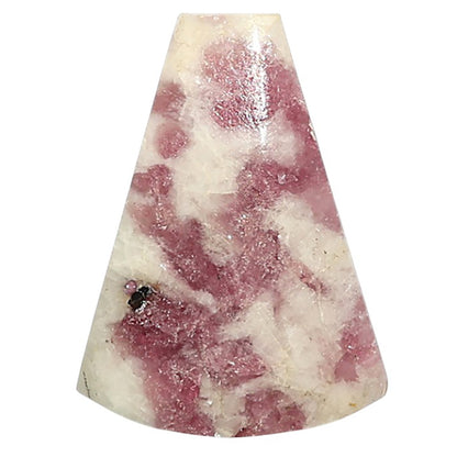 Natural Pink Tourmaline in Quartz 18.2x24.65x4.3 mm Fancy Shape Polished Gemstone LS99-09717