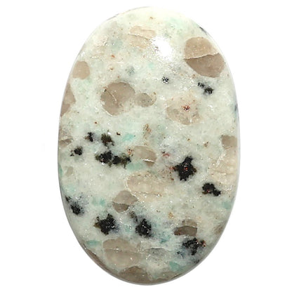 Natural Sesame Jasper 19.5x29.85x5.5 mm Oval Shape Polished Gemstone LS99-09727