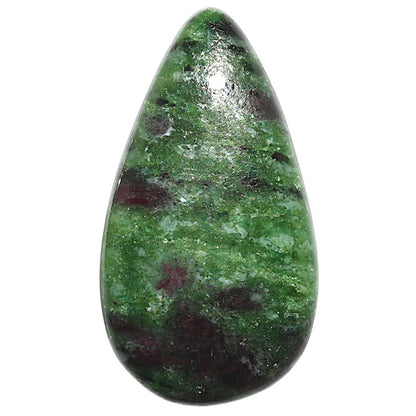 Natural Ruby-Zoisite 20x36.3x5 mm Pear Shape Polished Gemstone LS99-09731