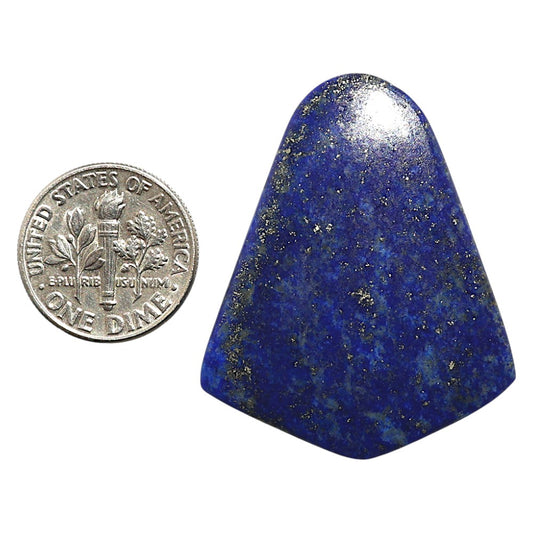 Natural Lapis Lazuli 30.85x37.8x2.5 mm Fancy Shape Polished Gemstone LS99-09742