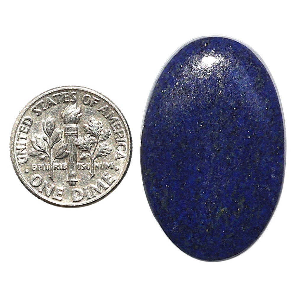 Natural Lapis Lazuli 21x32.8x5 mm Oval Shape Polished Gemstone LS99-09744