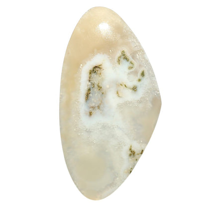 Natural Horse Canyon Moss Agate 26.15x49.8x5 mm Fancy Shape Polished Gemstone LS99-09772
