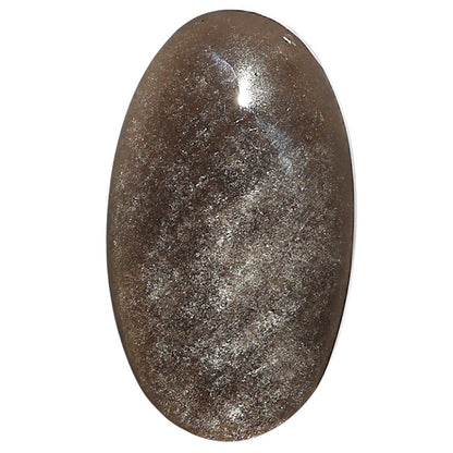 Natural Silver Obsidian 19.5x33.9x5 mm Oval Shape Polished Gemstone LS99-09789