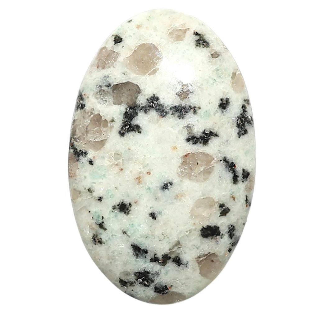 Natural Sesame Jasper 21.75x34.1x6 mm Oval Shape Polished Gemstone LS99-09790
