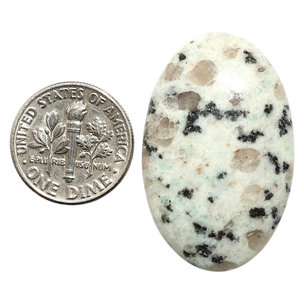 Natural Sesame Jasper 21.75x34.1x6 mm Oval Shape Polished Gemstone LS99-09790