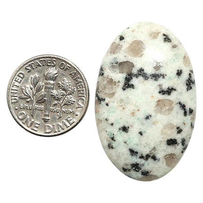 Natural Sesame Jasper 21.75x34.1x6 mm Oval Shape Polished Gemstone LS99-09790