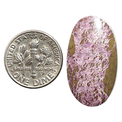 Natural Purpurite 15.4x27.5x4.6 mm Oval Shape Polished Gemstone LS99-09795