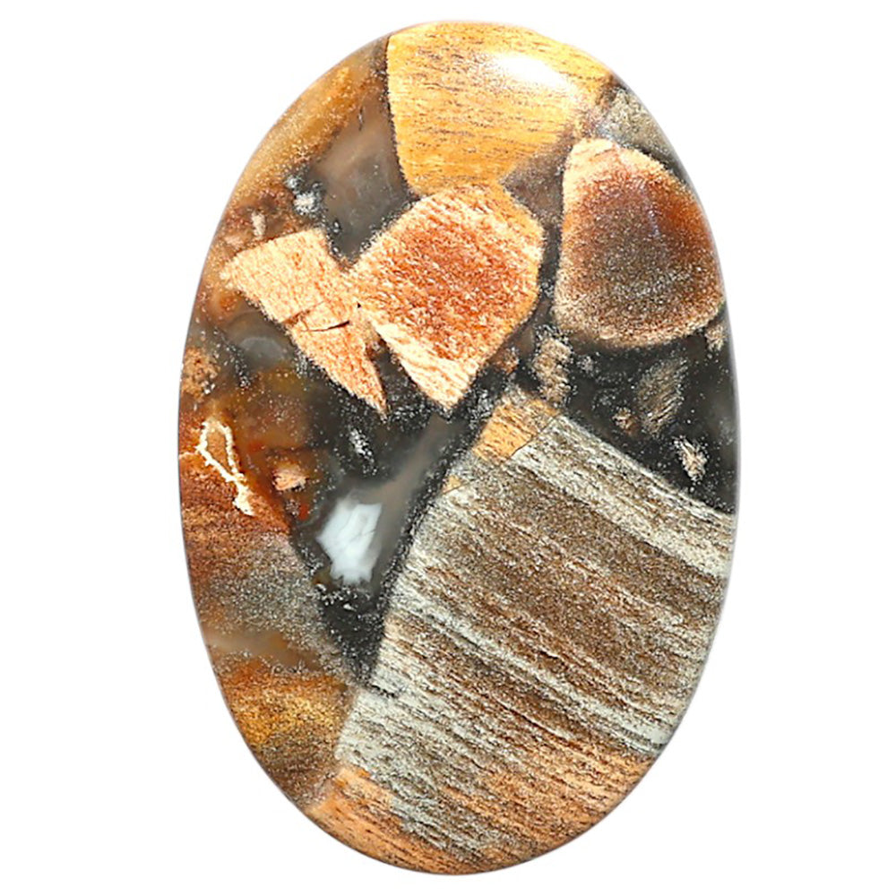 Natural Tabu Jasper 23x34.7x3.8 mm Oval Shape Polished Gemstone LS99-09800