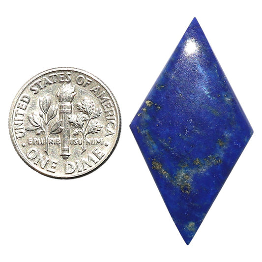 Natural Lapis Lazuli 19.5x35.85x3.7 mm Fancy Shape Polished Gemstone LS99-09815
