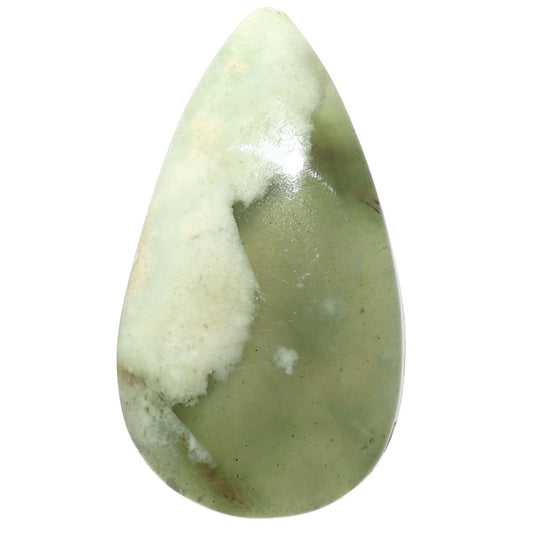 Natural Chrome Chalcedony 20.9x37x6 mm Pear Shape Polished Gemstone LS99-09825