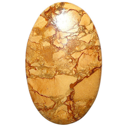 Natural Picture Jasper 27x43x4.5 mm Oval Shape Polished Gemstone LS99-09826