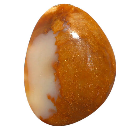 Natural Oregon Moss Agate 21.3x28.2x5.3 mm Fancy Shape Polished Gemstone LS99-09834