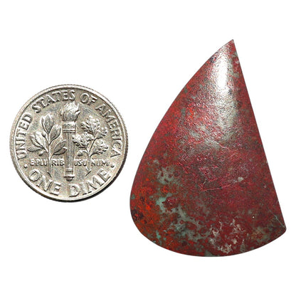 Natural Sonora Sunrise - Cuprite Blood 21.9x33x4.3 mm Fancy Shape Polished Gemstone LS99-09835