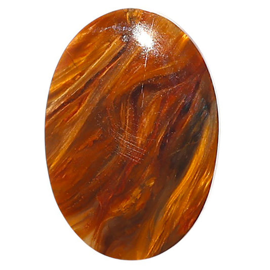 Natural Pietersite 15.7x22.5x3.5 mm Pear Shape Polished Gemstone LS99-09851