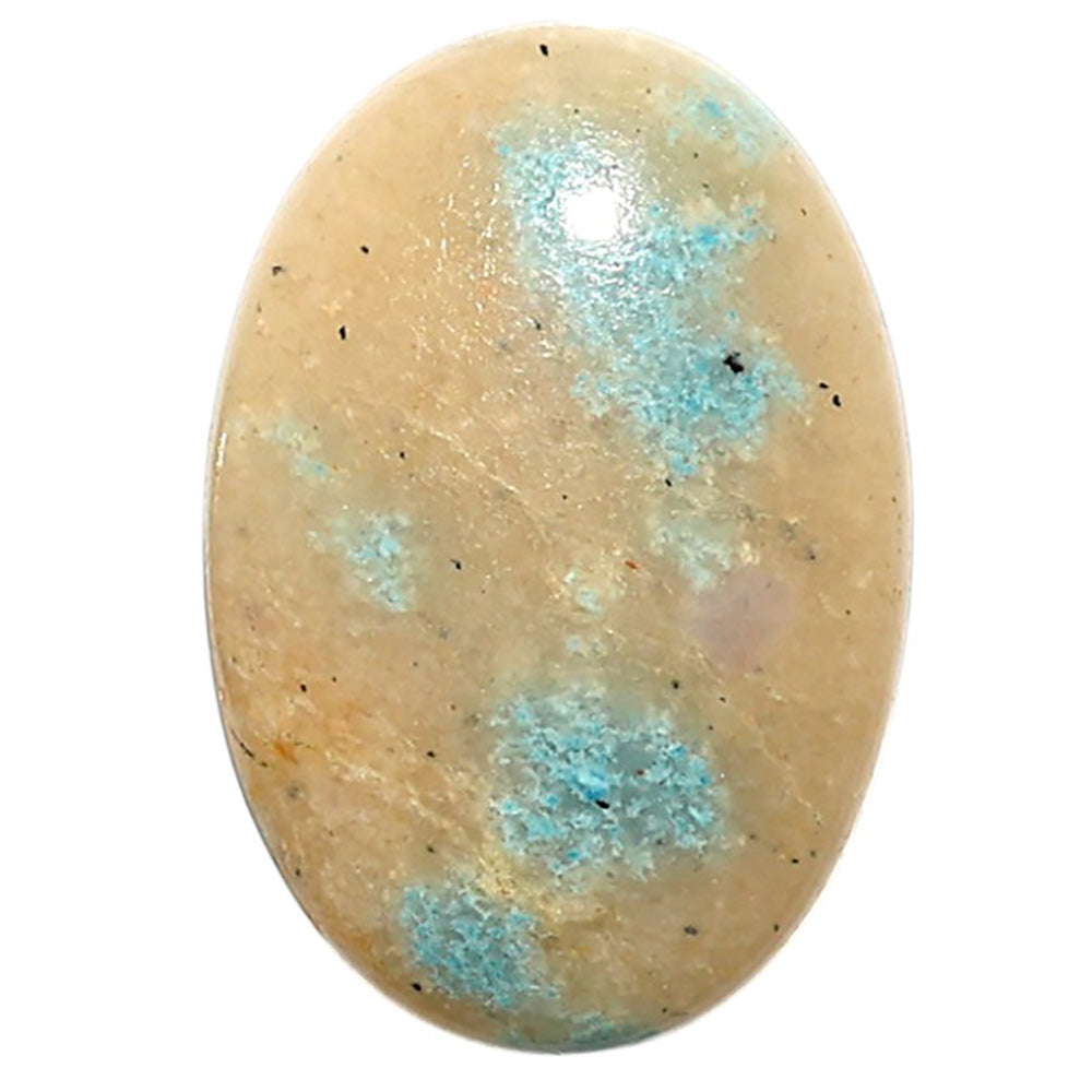 Natural Cavansite 16.8x24.65x4.5 mm Oval Shape Polished Gemstone LS99-09893