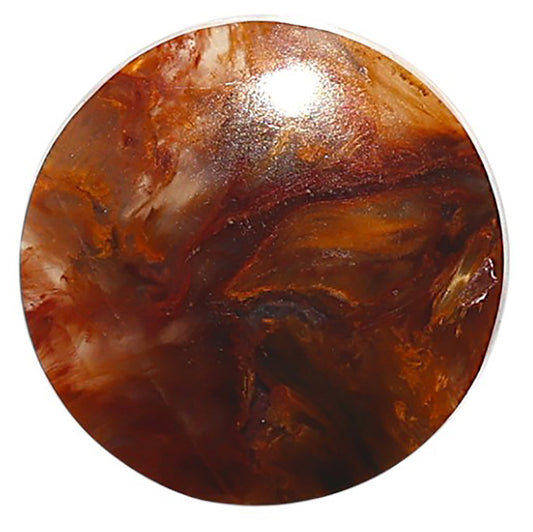 Natural Pietersite 19.3x19.3x3.7 mm Round Shape Polished Gemstone LS99-09894