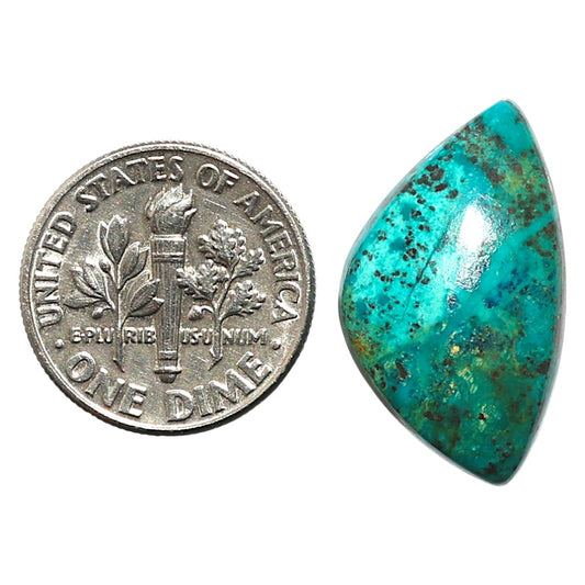 Natural Shattuckite 13.6x23.2x5.5 mm Fancy Shape Polished Gemstone LS99-09908