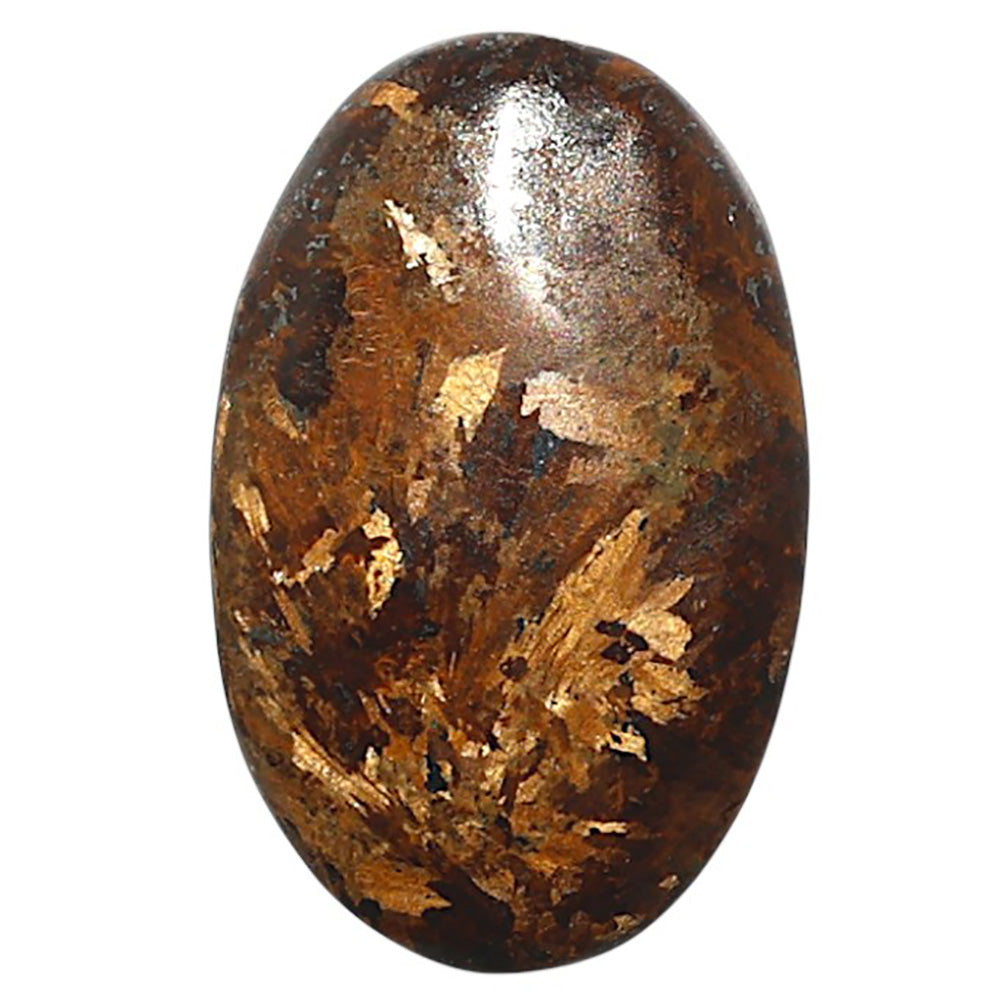 Natural Bronzite 14.5x23x4.3 mm Oval Shape Polished Gemstone LS99-09916