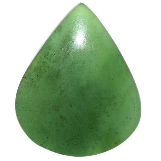 Natural Chrome Chalcedony 28.3x34.5x6.5 mm Pear Shape Polished Gemstone LS99-09922