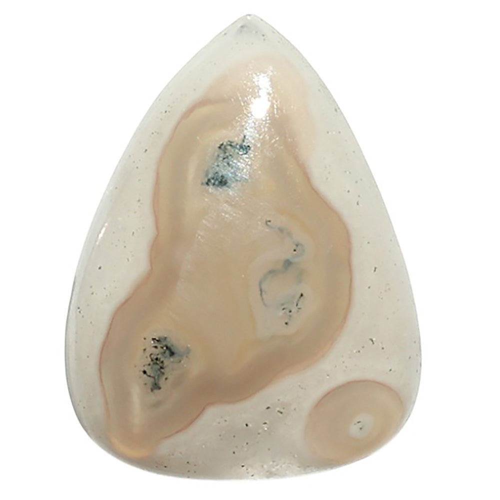 Natural Horse Canyon Moss Agate 17x22.45x5 mm Fancy Shape Polished Gemstone LS99-09926