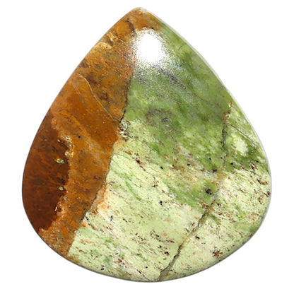 Natural Chrome Chalcedony 16x28.55x5 mm Heart Shape Polished Gemstone LS99-09927