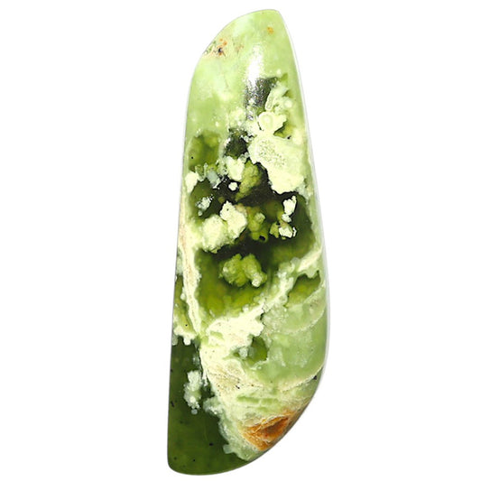 Natural Chrome Chalcedony 13.3x39.75x5.7 mm Fancy Shape Polished Gemstone LS99-09954